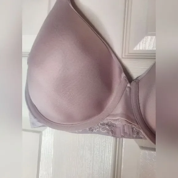 Vanity Fair 40DD Full Figure Underwire Padded Lace Smoothing Bra - Picture 7 of 11